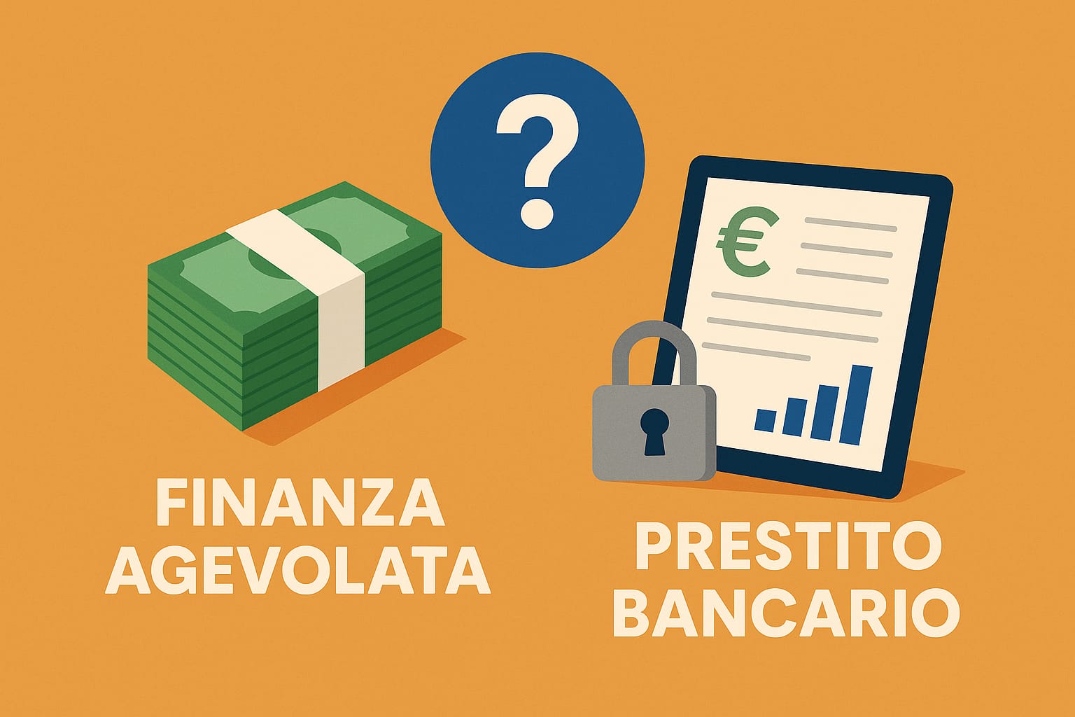Finanza agevolata o prestito bancario? Cosa conviene nel 2025